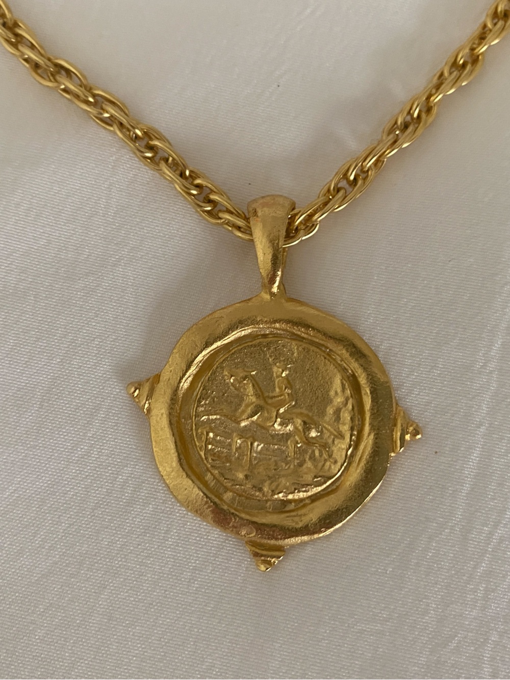Susan Shaw Equestrian Rope Chain Necklace - Women's Jewelry - Picture 4 of 7
